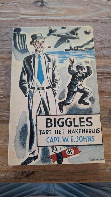 Biggles - Tart het Hakenkruis - Capt. W.E. Johns beschikbaar voor biedingen