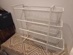 Witte ladekast met 4 lades, Huis en Inrichting, Ophalen, Gebruikt, Modern