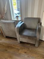 Gratis 2 grijze fauteuiltjes, Huis en Inrichting, Fauteuils, Ophalen of Verzenden, Gebruikt