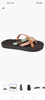 Nieuw! Teva Slippers - Bruin/Groen - Maat 41, Bruin, Nieuw, Ophalen of Verzenden, Teva