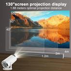 Projector 4K Android, Audio, Tv en Foto, Beamers, Nieuw, Verzenden