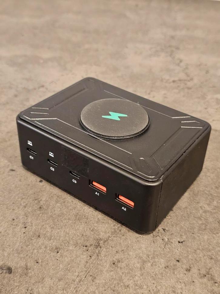 190 Watt USB C en A Oplader met Wireless Charging, Computers en Software, Accu's en Batterijen, Nieuw, Ophalen of Verzenden