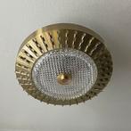 Mid Century Space Age Plafondlamp, Ophalen, Vintage / retro, Zo goed als nieuw, Glas