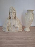 Heilighart buste van Jezus met vaas, Ophalen of Verzenden
