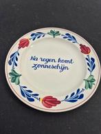 Boerenbont wandbord, Ophalen, Overige typen, Zo goed als nieuw, Aardewerk