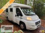 Chausson Flash 2 S Compact Airco Vast Bed 2011, Caravans en Kamperen, Campers, Fiat, Airbags, Tot en met 2, Fietsendrager