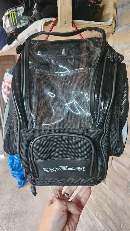 Dyablex motor tanktas – met zuignappen., Motoren, Accessoires | Koffers en Tassen, Zo goed als nieuw, Ophalen of Verzenden