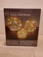 Led Glas sfeer verlichting, kerst, Ophalen of Verzenden