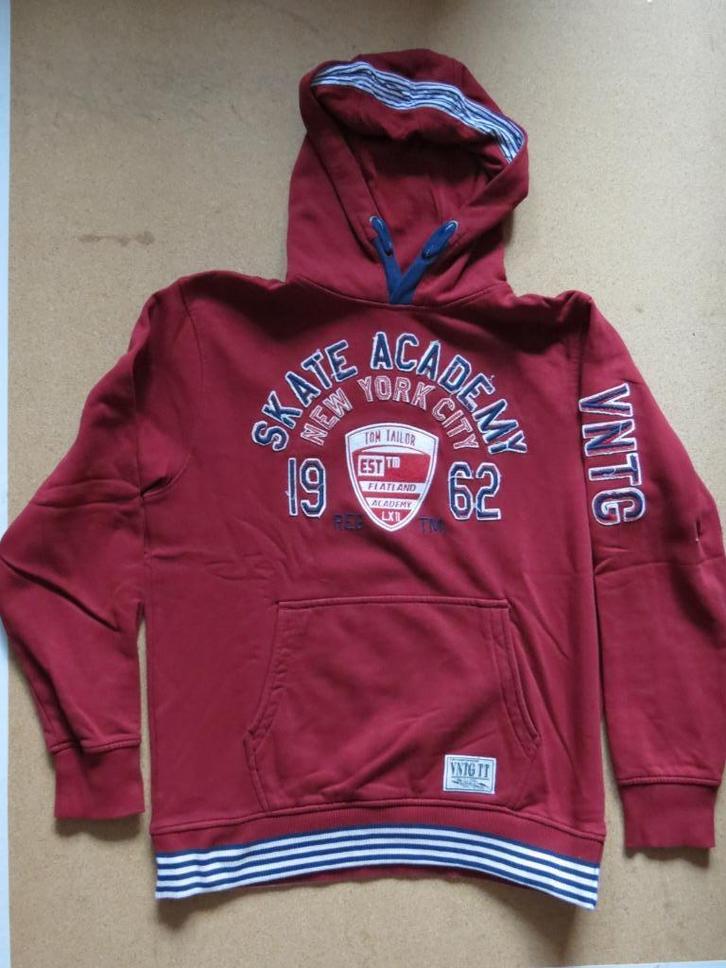 Mooie bordeauxrode trui van Tom Tailor, maat 164, Kinderen en Baby's, Kinderkleding | Maat 164, Gebruikt, Jongen, Trui of Vest