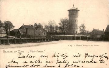 Bergen op Zoom Watertoren  st 1901 TOPKAART