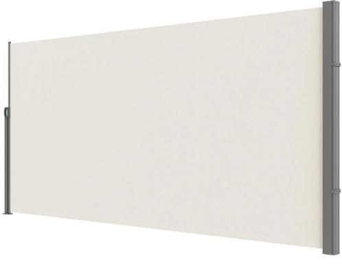 Intrekbaar zijscherm voor buiten - 180x300cm - Geelachtig, Hobby en Vrije tijd, Overige Hobby en Vrije tijd, Nieuw, Verzenden