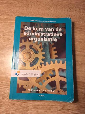 De kern van de administratieve organisatie- Paur & van Boxe beschikbaar voor biedingen