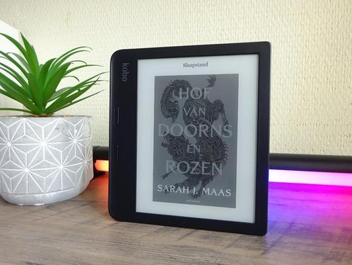 KOBO Libra 2 e-reader, 32GB, zwart, zeer netjes, en krasvrij, Computers en Software, E-readers, Zo goed als nieuw, 7 inch, 16 GB of meer