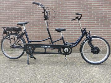 Elektrische Huka Co-Pilot '24 ouder-kind tandem (Z.G.A.N.) beschikbaar voor biedingen