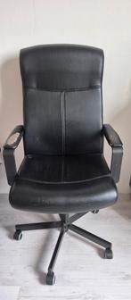 Ikea Malkolm bureaustoel, Huis en Inrichting, Bureaustoelen, Ophalen, Gebruikt, Zwart, Bureaustoel