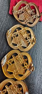 Baretemblemen Intendance direct,smal,brede en nato, Ophalen of Verzenden, Landmacht, Nederland, Embleem of Badge