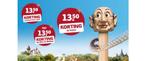 1x Efteling ticket, Eén persoon, Ticket of Toegangskaart