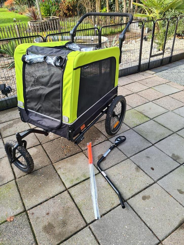 Honden jogger / fietskar, Dieren en Toebehoren, Honden-accessoires, Zo goed als nieuw, Ophalen of Verzenden