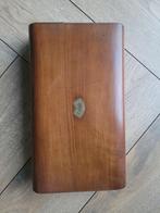 Antiek Kaartspeldoosje met Fiches van Been/Ivoor, Antiek en Kunst, Ophalen of Verzenden