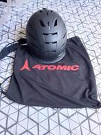 Atomic ski helm maat M met skibril, Gebruikt, Overige typen, Ophalen of Verzenden, Atomic