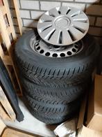 VW Tiguan stalen velgen met winterbanden 215/65 R16, Ophalen, Gebruikt