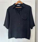 JDY zwarte blouse met knoopsluiting, Maat 38/40 (M), Zwart, Ophalen of Verzenden, Zo goed als nieuw