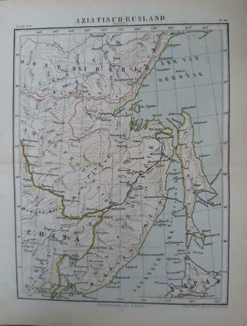 50 / Litho uit 1882 van J. Kuyper Oost Rusland beschikbaar voor biedingen