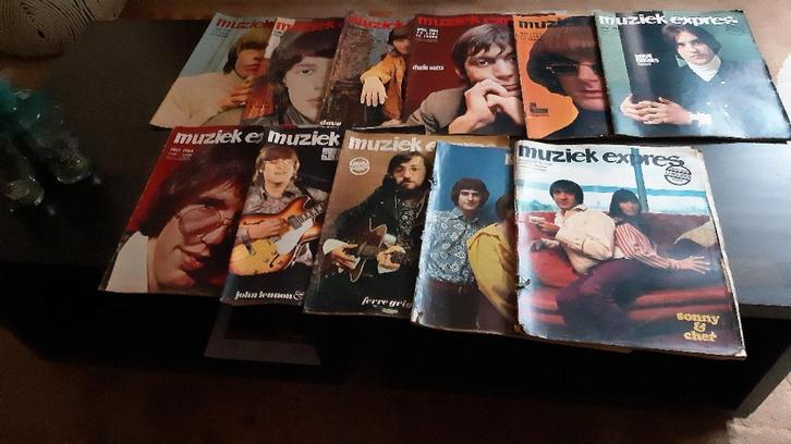 muziek expres jaargang 1966, Verzamelen, Tijdschriften, Kranten en Knipsels, Tijdschrift, Nederland, 1960 tot 1980, Ophalen