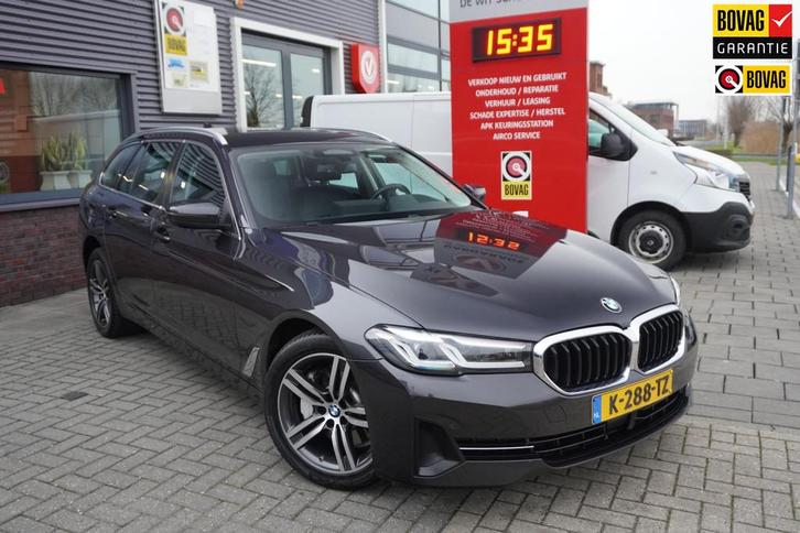 BMW 5-serie Touring 530e High Executive / ACC / Memory / Int, Auto's, BMW, Te koop, 5-Serie, ABS, Airbags, Airconditioning, Alarm