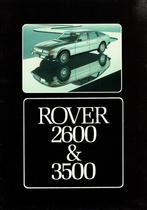 Folder Rover 2600 en 3500 (SD1 - ca.1979), Verzenden, Gelezen, Overige merken