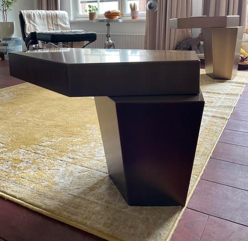EICHHOLTZ "Calabasas" set van 2, Huis en Inrichting, Tafels | Bijzettafels, Gebruikt, Overige vormen, Overige materialen, Ophalen