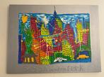 New York schilderij, 75 tot 100 cm, Schilderij, Zo goed als nieuw, 50 tot 75 cm