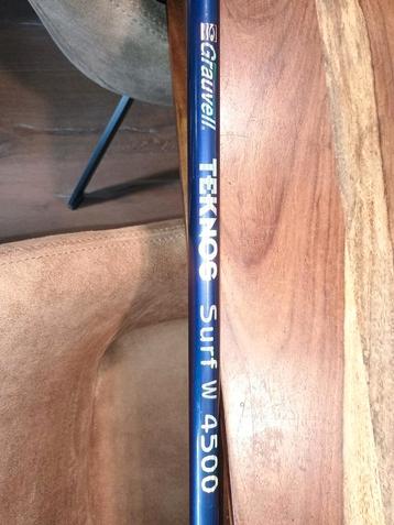 Grauvell Teknog Surf Werphengel met Molen beschikbaar voor biedingen