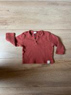 Roze trui met ribbelpatroon en lange mouwen, maat 80 Hema, Kinderen en Baby's, Babykleding | Maat 80, Ophalen of Verzenden, Zo goed als nieuw