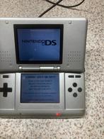 Nintendo DS + Spelletjes, Ophalen of Verzenden, Gebruikt, Zilver, Met games