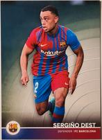 2021 Topps FC Barcelona Team Set Sergino Dest Base Card, Verzamelen, Zo goed als nieuw, Verzenden