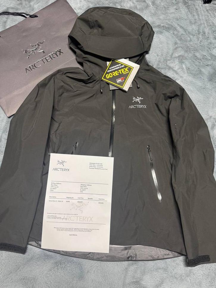 Arcteryx Beta LT Jas - Maat M, Caravans en Kamperen, Regenkleding, Nieuw, Regenjas, Heren, Ophalen of Verzenden