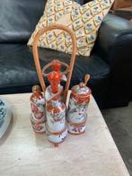 Antiek mooi Chinese Japans azijn olie stel info 0646396866 ., Antiek en Kunst, Antiek | Keramiek en Aardewerk, Ophalen of Verzenden