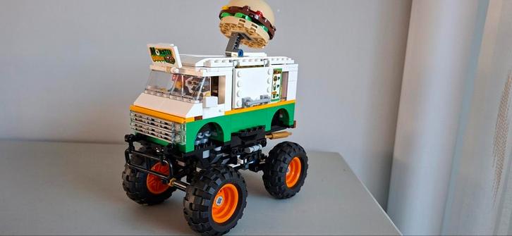 Lego Creator 3in1 set 31104 Hamburger truck, Kinderen en Baby's, Speelgoed | Duplo en Lego, Zo goed als nieuw, Lego, Complete set