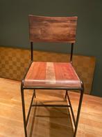 Mooie industriële (eetkamer) stoel, Huis en Inrichting, Stoelen, Ophalen, Zo goed als nieuw, Eén