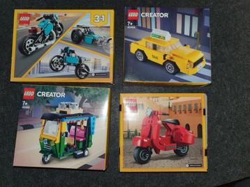 Lego Creator pakket 4x beschikbaar voor biedingen