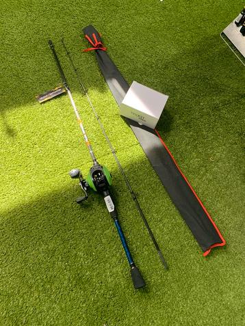 Nieuwe DLT reelhengel + Arca Tricksy reelmolen, 1.80m 60 gr beschikbaar voor biedingen