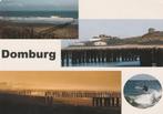 DOMBURG Zee Pieren Panorama, Verzenden, 1980 tot heden, Gelopen, Zeeland