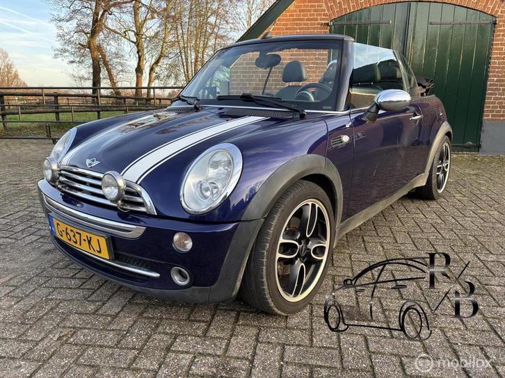 Mini Cabrio 1.6 One ZEER MOOIE AUTO, Auto's, Mini, Bedrijf, Te koop, Cabrio, ABS, Airbags, Airconditioning, Alarm, Centrale vergrendeling