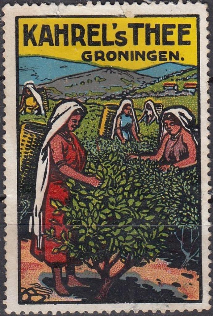 Nederland - 1915 - Kahrel's Thee - Groningen - Javaanse Thee, Postzegels en Munten, Postzegels | Nederland, Postfris, T/m 1940