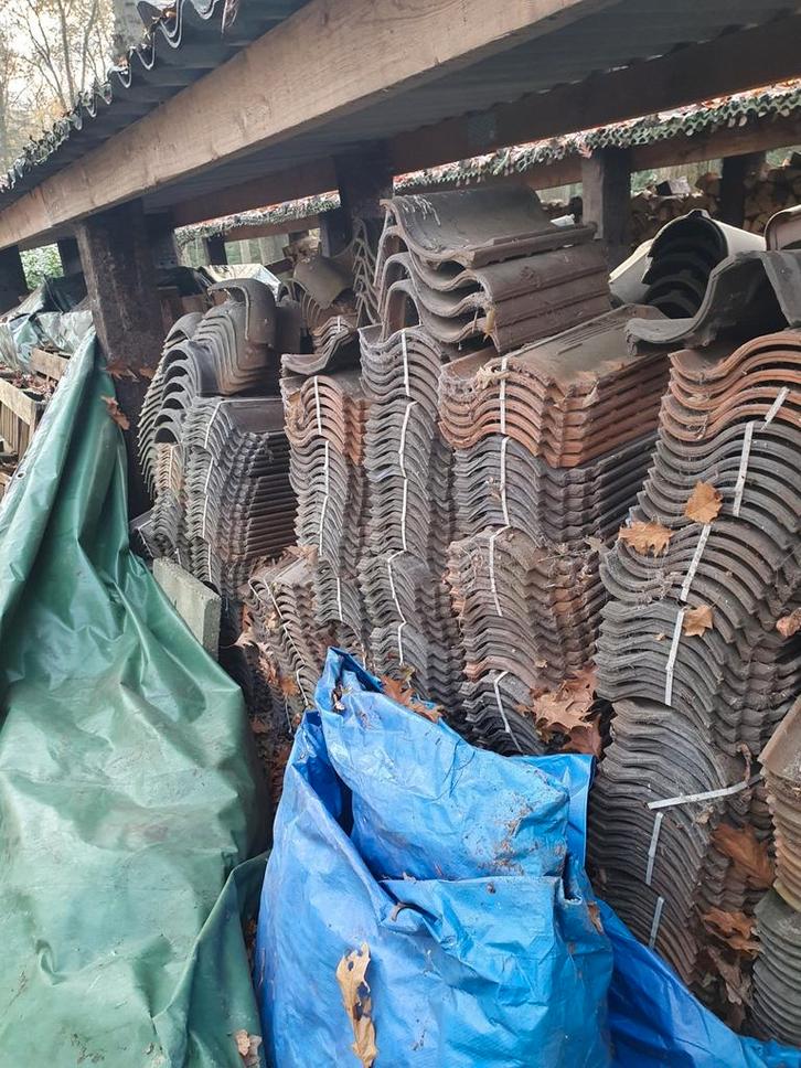 Monier nr5 ovh 206 roest kleur bc dakpannen, Doe-het-zelf en Verbouw, Dakpannen en Dakbedekking, Nieuw, Dakpannen, Steen of Klei