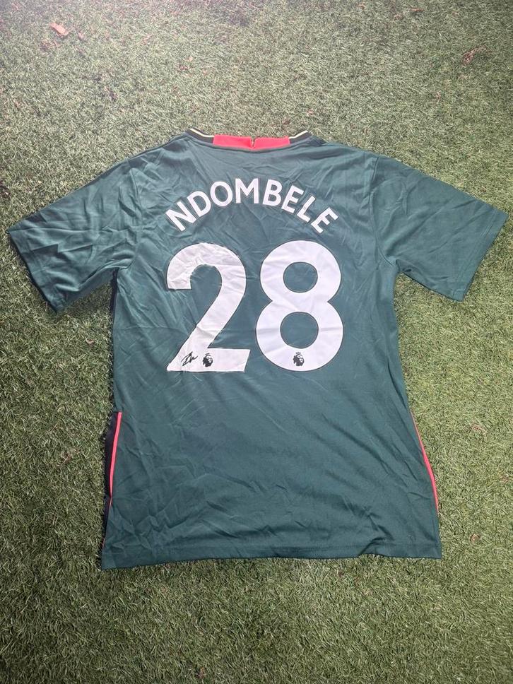 Tottenham Hotspur Uitshirt 2020/2021 – Gesigneerd, Sport en Fitness, Voetbal, Zo goed als nieuw, Shirt, Maat M, Ophalen of Verzenden