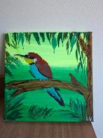 Bijeneter Schilderij op Canvas - 20x20 cm, Ophalen of Verzenden