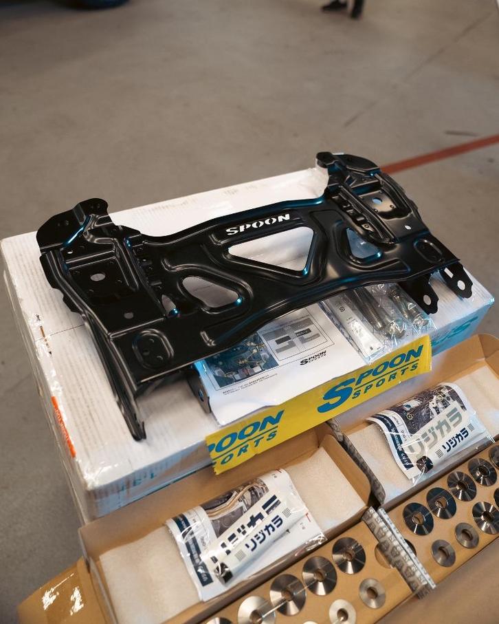 Spoon Sports Front Stiff Plate - Civic FK7 FC1 FK8 FL5 FL1, Auto diversen, Tuning en Styling, Ophalen of Verzenden