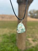 Boomagaat EdelsteenKetting Leer Uniseks #22, Ophalen of Verzenden, Nieuw